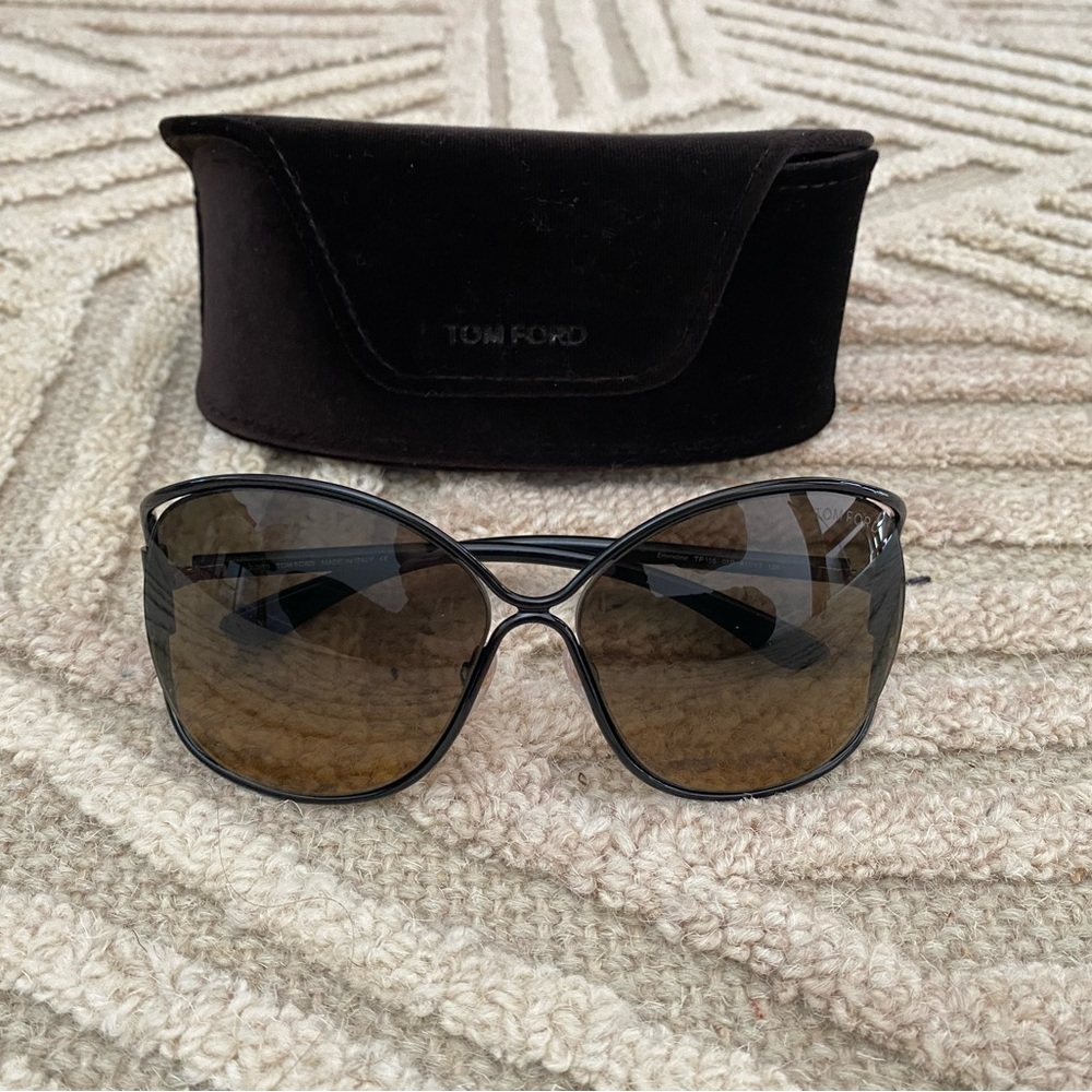 Tom Ford Brown Gradient Sunglasses